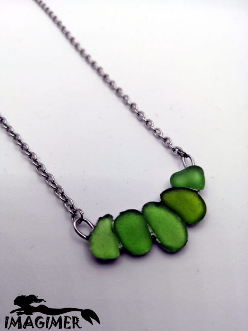 Sea glass necklace